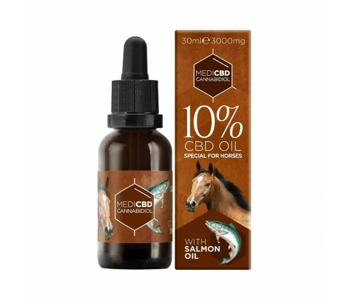 huile cbd cheval et animaux 10% en 30ml