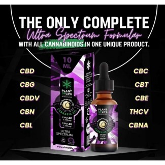 huile CBD CBG qualité prémium plant of life