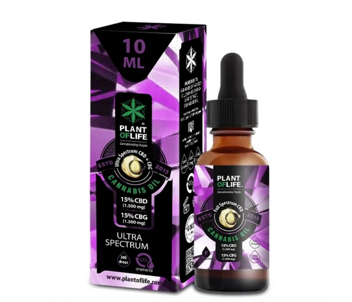 Huile CBD & CBG Ultra Spectrum 30% Plant of Life